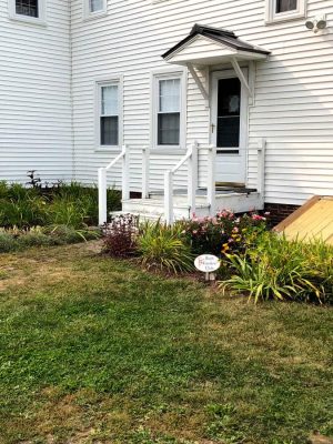 Garden care for Woolwich Old Town House, Woolwich Historical Society, and Municipal Building is provided by Club members.